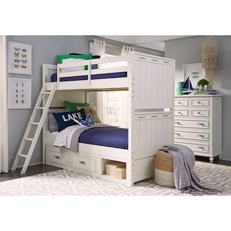 Twin-over-Twin Bunk Bedroom Group